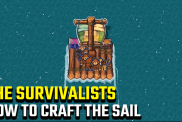The Survivalists how to craft the sail