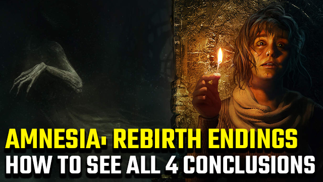 all Amnesia: Rebirth endings