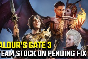 baldurs gate 3 steam stuck on pending fix
