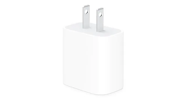 Apple iPhone 12 20w power adapter