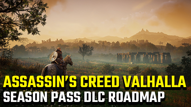 Assassin's Creed Valhalla season pass DLC roadmap