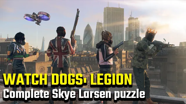 watch dogs legion skye larsen puzzle