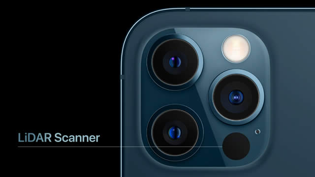 What is Apple iPhone 12 LiDAR scanner?