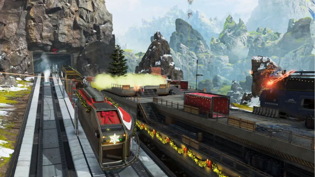 Apex Legends Winter Express LTE train