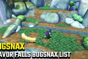 BUGSNAX flavor falls list