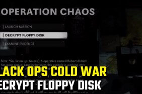 Black Ops Cold War Operation Chaos Decrypt Floppy Disk