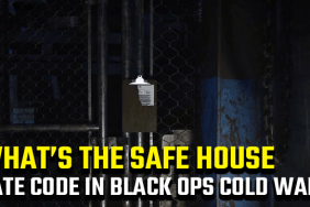 Black Ops Cold War Safe House Gate Code combo