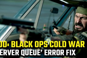 Black Ops Cold War Server Queue error