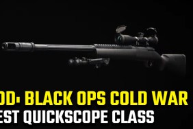 Black Ops Cold War quickscoping class