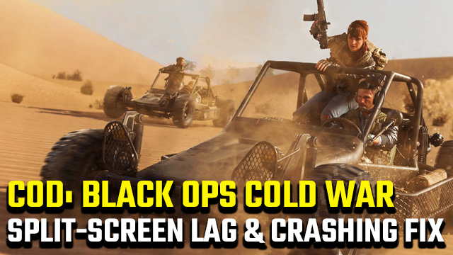 Black Ops Cold War split-screen lag