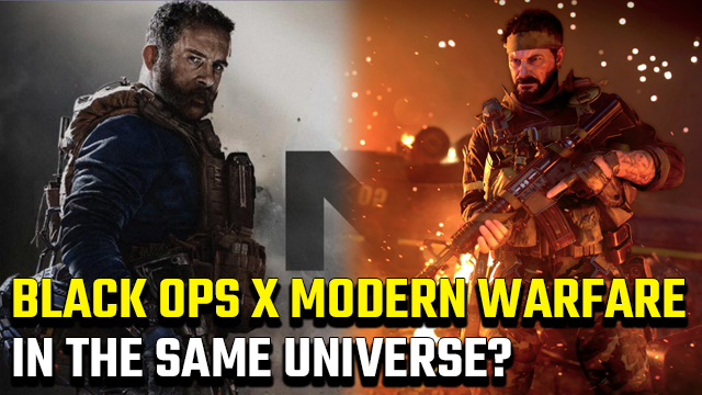 Are Call of Duty Black Ops and Modern Warfare in the same universe?