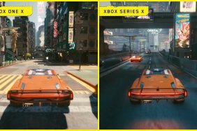 Cyberpunk 2077 Xbox Series X and Xbox One X gameplay split