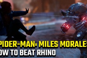 Spider-Man: Miles Morales Rhino Battle