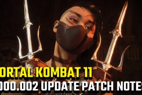 Mortal Kombat 11 1.000.002 Update Patch Notes | Movie skin pack and minor bug fixes