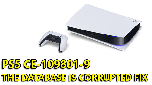 PS5 The Database is Corrupted | CE-109801-9 fix - GameRevolution