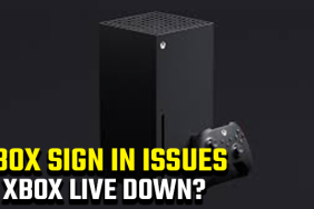 Xbox not signing in issues xbox live down