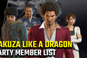 Yakuza Like a Dragon Party Member List