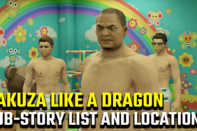 Yakuza Like a Dragon Sub-stories list