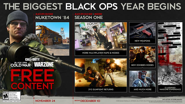 When is Black Ops Cold War Warzone coming out?