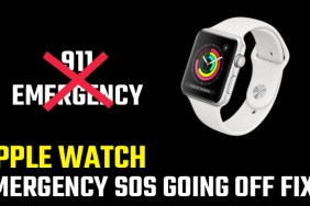 Apple Watch Emergency SOS keeps going off
