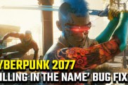 Cyberpunk 2077 Killing in the Name bug