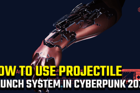 Cyberpunk 2077 Projectile Launch System