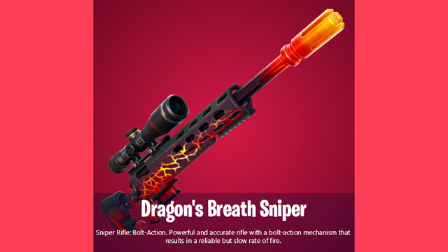 Fortnite Dragon's Breath Sniper