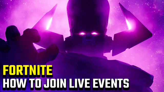 How to join Galactus live event Fortnite