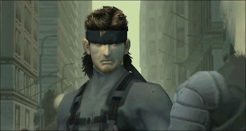 MGS 2 Solid Snake
