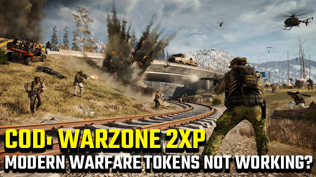 Why don't Modern Warfare double XP tokens work in Warzone?