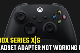 Xbox Series X|S headset adapter not working