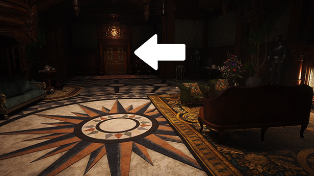 Resident Evil Village Maiden demo eye key location