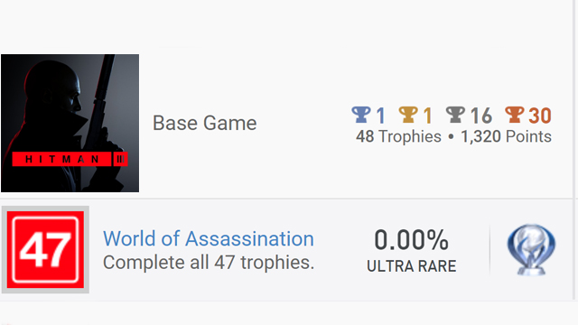 Hitman 3] Plat #5. Did this once on Xbox, absolutely had to do it again on  PS5 : r/Trophies