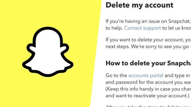 How to delete Snapchat in 2021