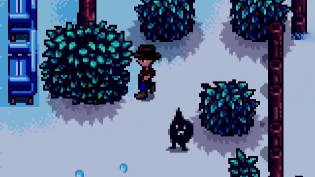 Stardew Valley: Where is the shadowy figure? - Winter's Mystery Quest