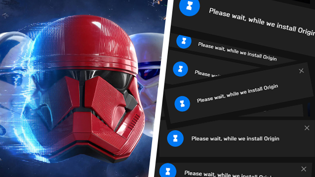 How to fix Epic Games Store stuck on 'Please wait while we install ...
