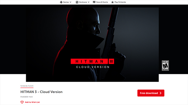 What is the Hitman 3 Cloud Version?