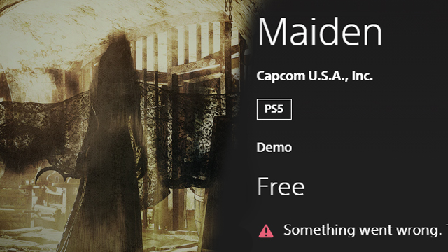 How to fix Resident Evil Village Maiden demo 'something went wrong' error