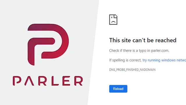 parler hacked is it down data breach