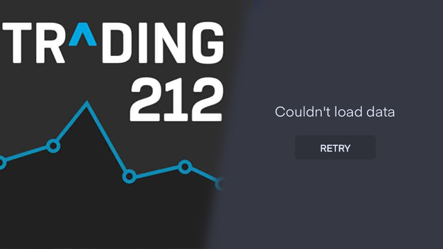 trading 212 couldn't load data