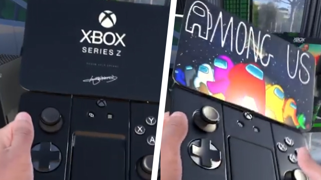Xbox Series Z Handheld Concept