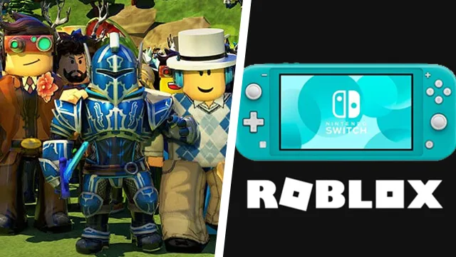 Roblox Gameplay On Nintendo Switch LITE 