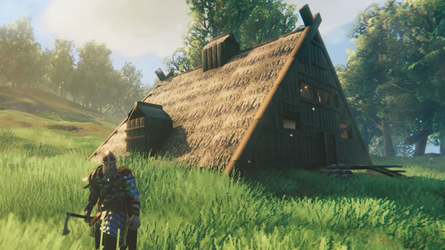How to build a Viking longhouse in Valheim 02