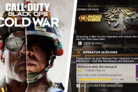 Black Ops Cold War Operator challenges not working