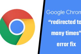 Google Chrome redirected too many times