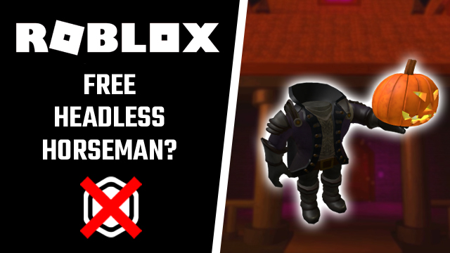 RBXNews on X: Anyone who got Roblox Headless Horseman for free