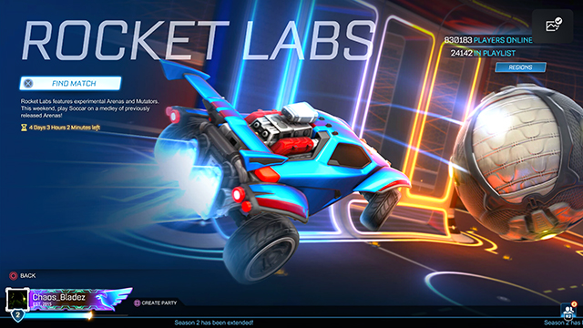 What is Rocket Labs in Rocket League?