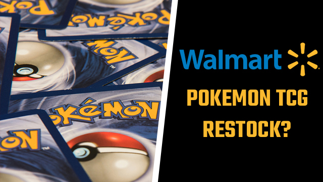 Walmart restock Pokemon cards