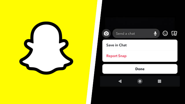 Snapchat - How to save Snaps in chat 2021
