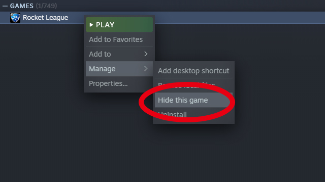 How to hide Steam games you're playing and game activity from friends